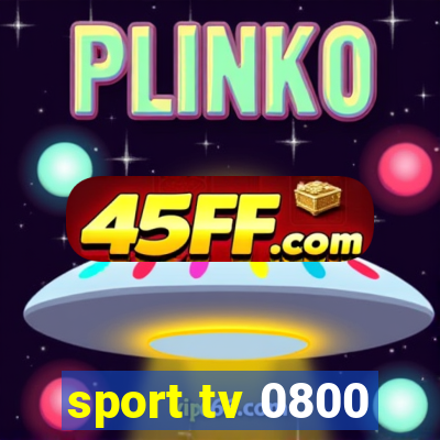 sport tv 0800